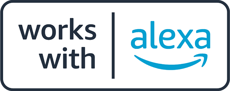 Works with Amazon Alexa