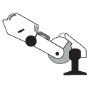 Petrol Powered Cutter with Clamping Device