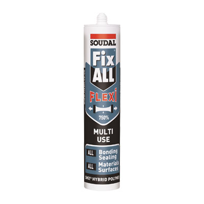 Soudal Fix ALL HIGH TACK CLEAR INVISIBLE Adhesive 131209