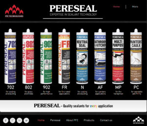 Pereseal Website