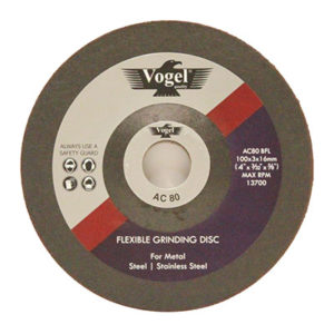 Vogel Flexible Grinding Disc 4 inch 100x3